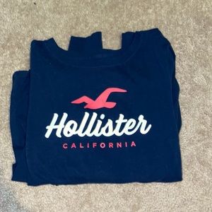 Navy Hollister Long Sleeve